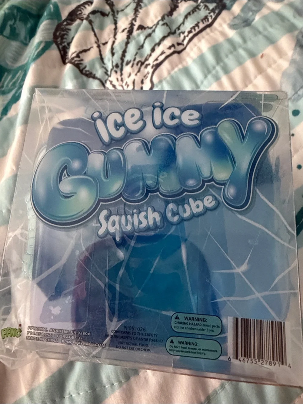 Ice Ice Gummy Squish Cube